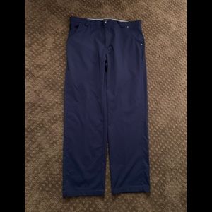Mens navy golf pants 36x30